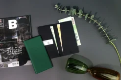 Slim Vegan Leather Bifold Wallet