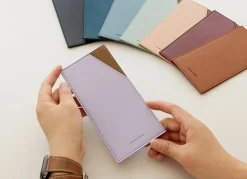 Slim Vegan Leather Bill Pocket