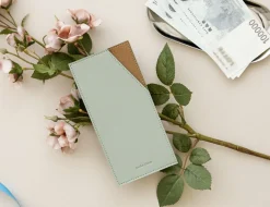 Slim Vegan Leather Bill Pocket