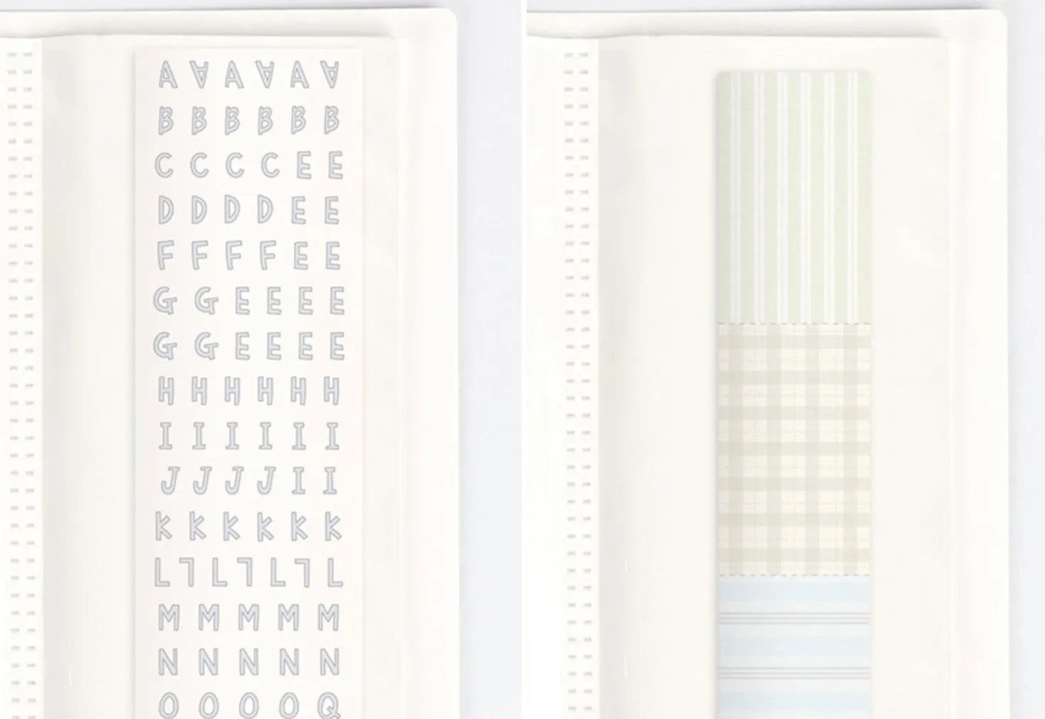 Small Adorable Kiss Cut Tape Binder