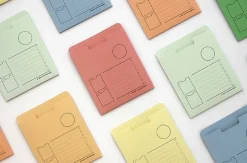 Small Colorful Archiving Pocket Holder