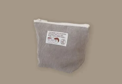 Small Corduroy Triangle Pouch