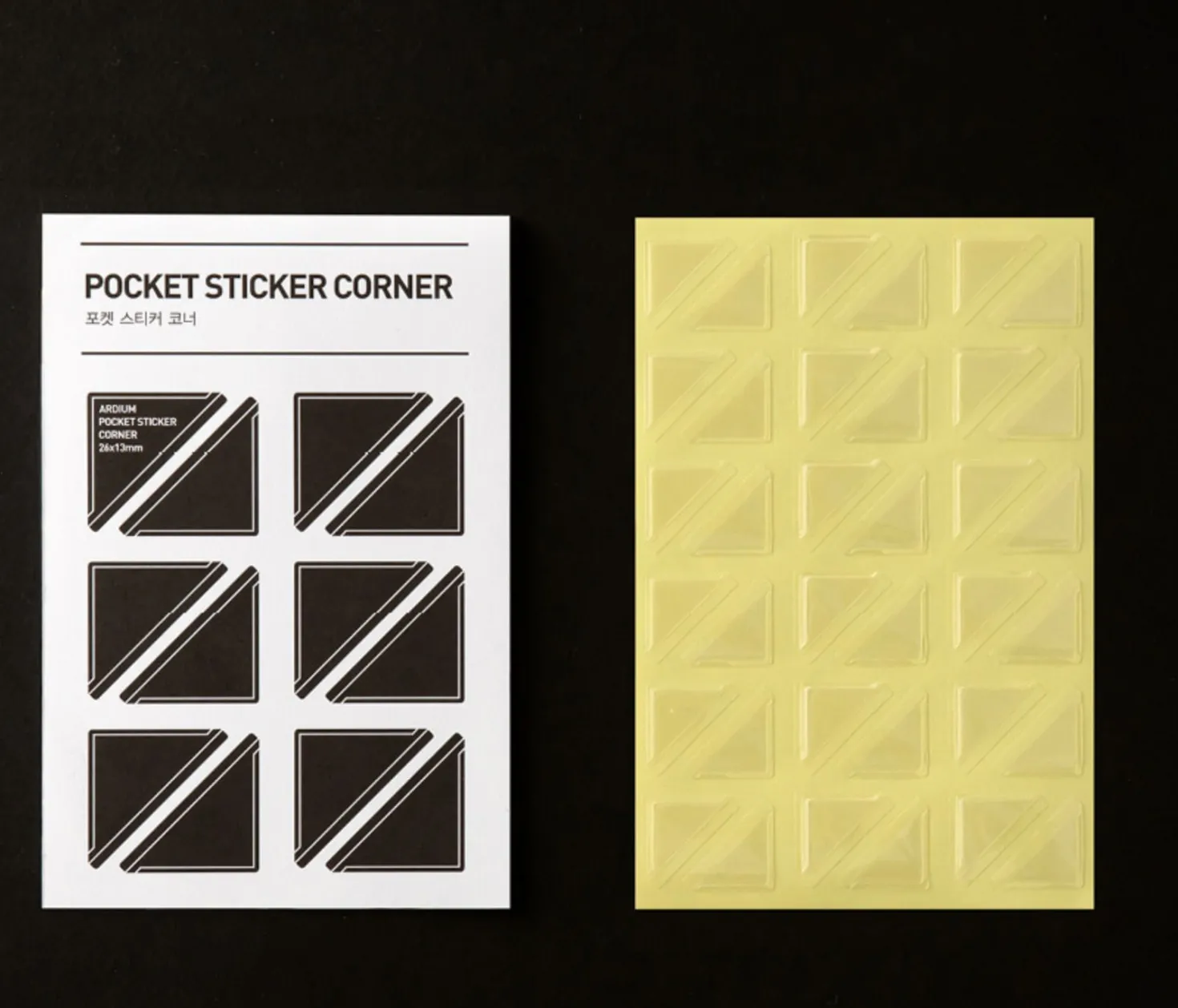 Small Corner Pocket Sticker