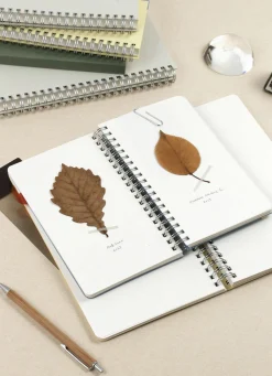 Small Eco Friendly Flat Plain Notebook