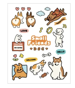 Small Friends UV Deco Sticker