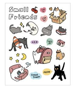 Small Friends UV Deco Sticker