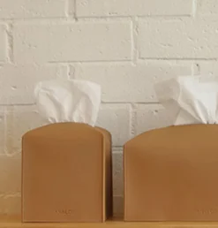 Small Leather Tissue Cover