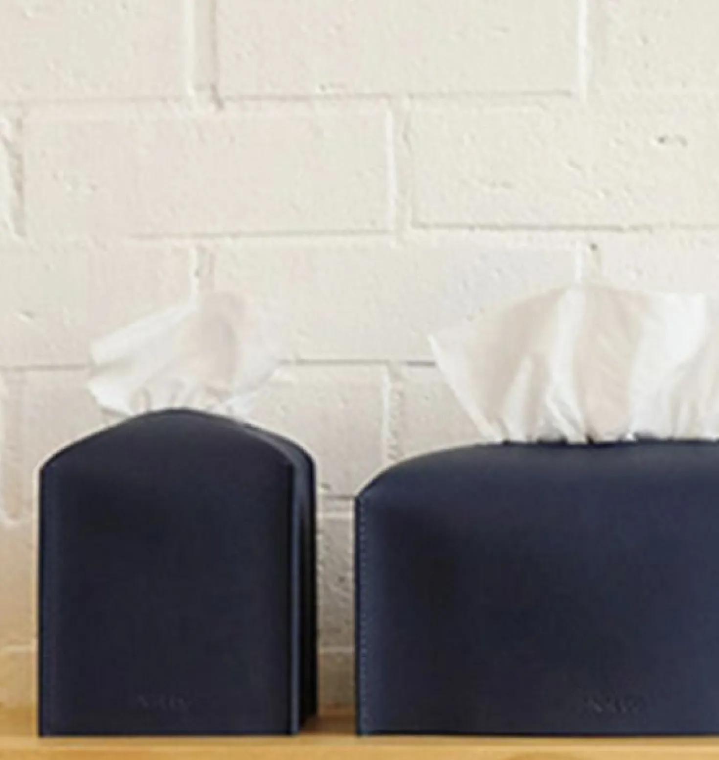 Small Leather Tissue Cover