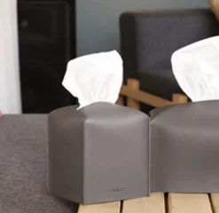Small Leather Tissue Cover