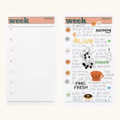 Small Life&Pieces Themed Notepad