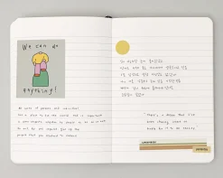 Small Moment Hardcover Lined Notebook