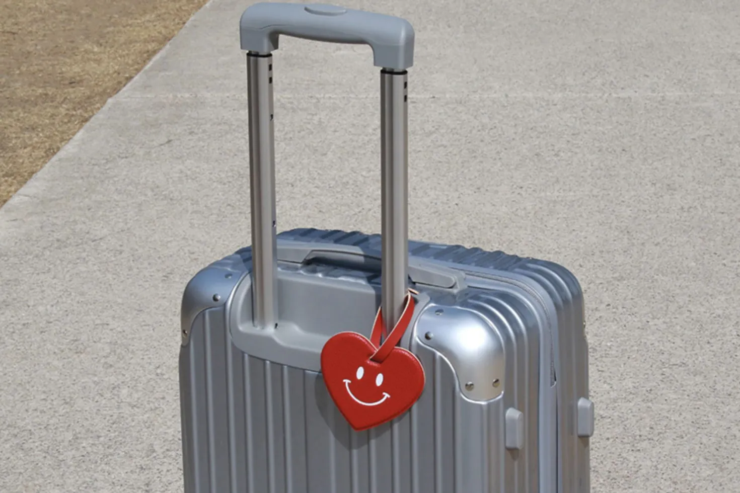 Smile Belted Luggage Tag