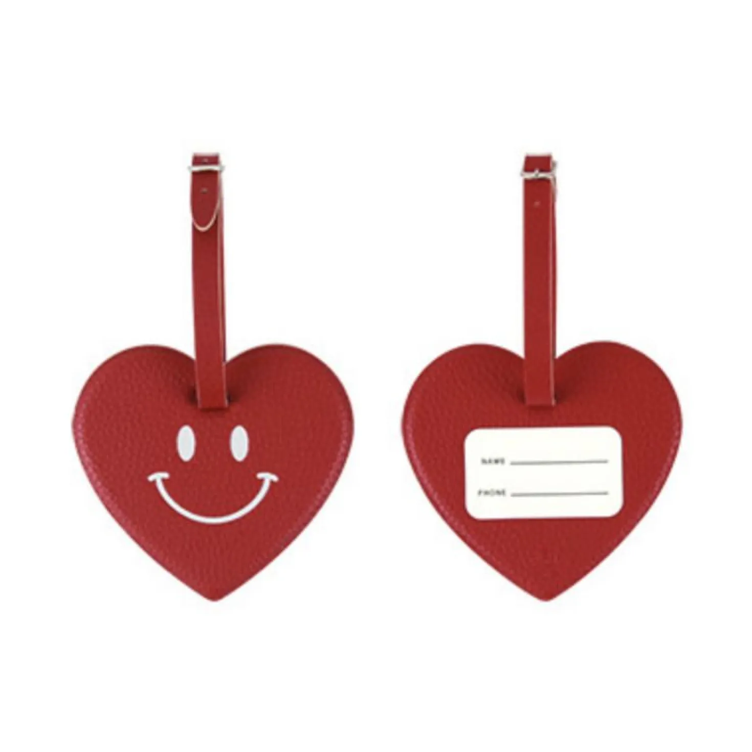 Smile Belted Luggage Tag
