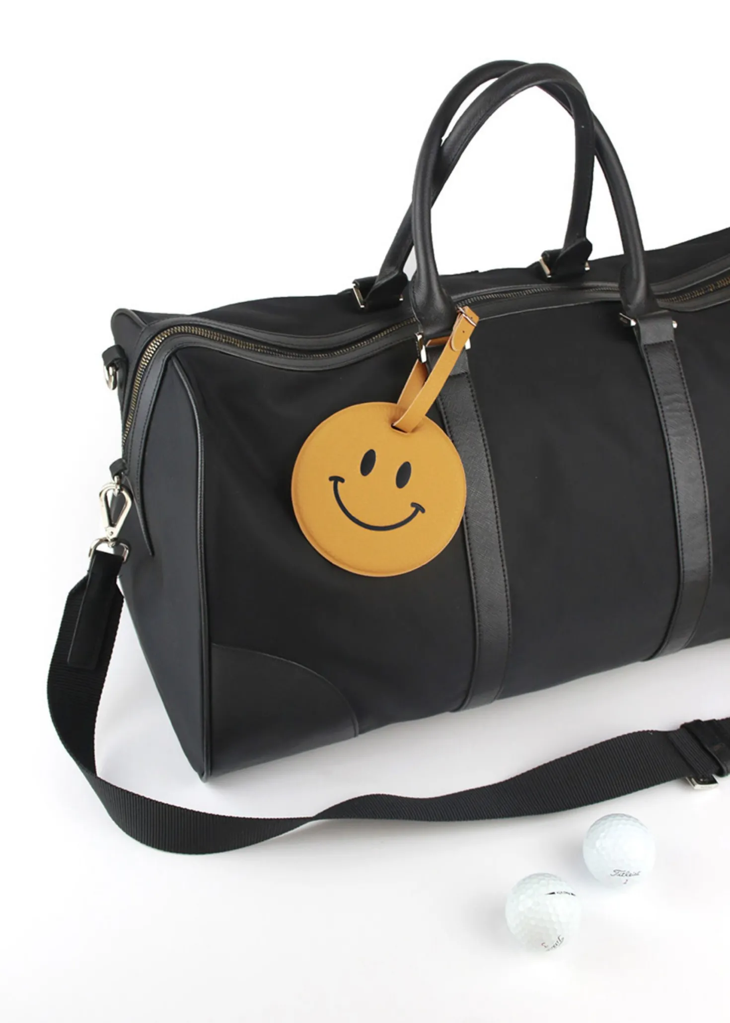 Smile Belted Luggage Tag