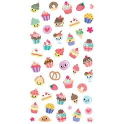 Smile Cupcake Deco Sticker