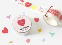 Smile Kiss Cut Sticker Tape