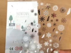 Snow Town Deco Sticker