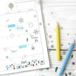 Snow Town Deco Sticker