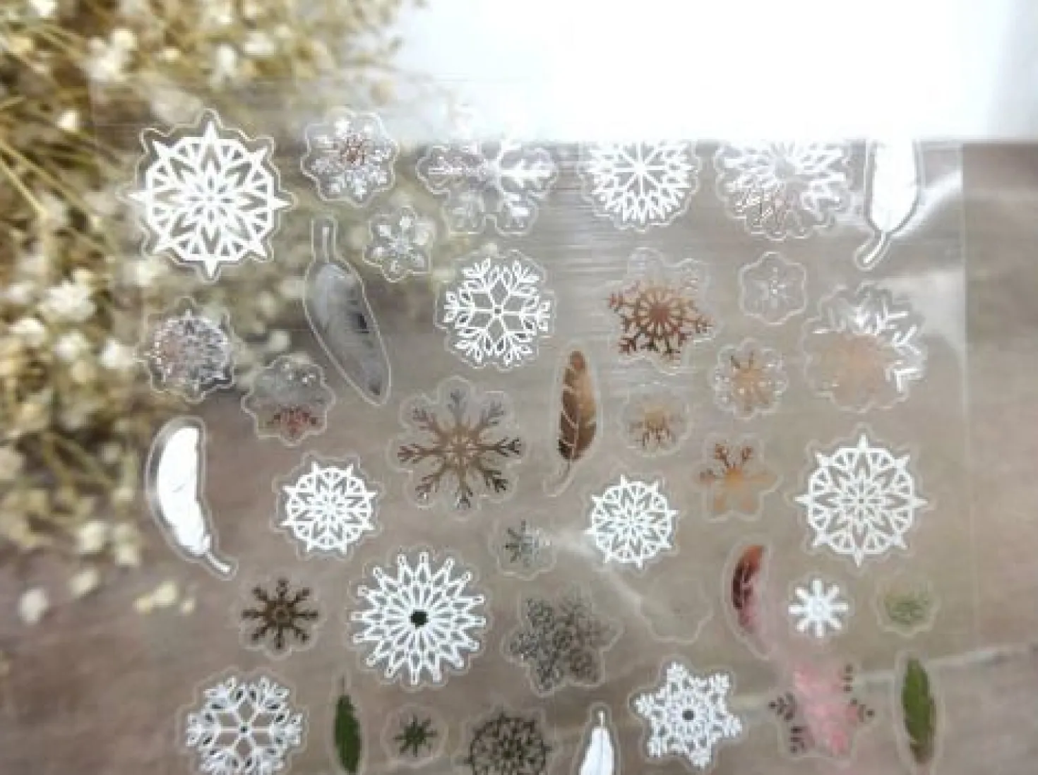 Snow Town Deco Sticker