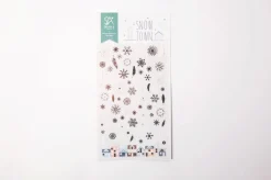 Snow Town Deco Sticker