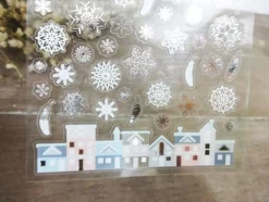 Snow Town Deco Sticker