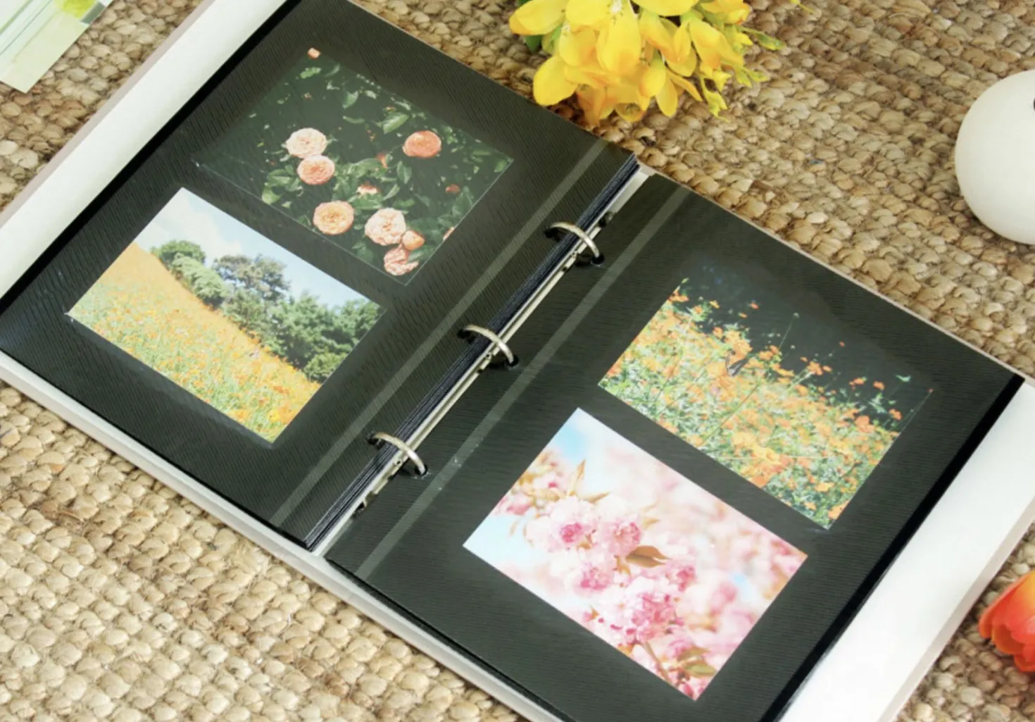 Solid Pastel Binder Photo Album