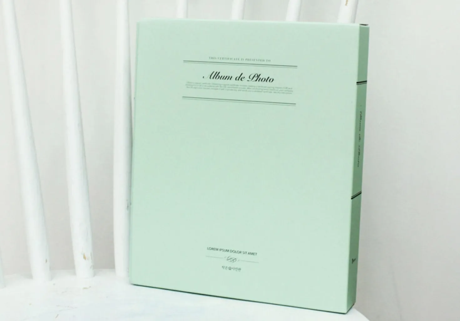 Solid Pastel Binder Photo Album
