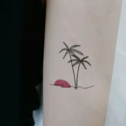 Somewhere Tattoo Sticker