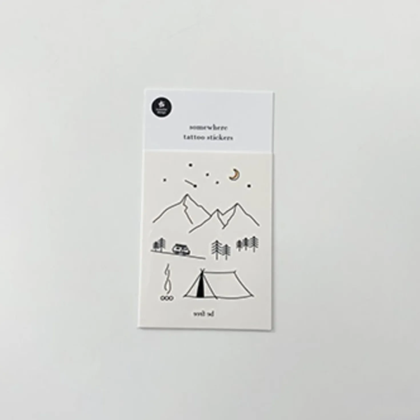 Somewhere Tattoo Sticker
