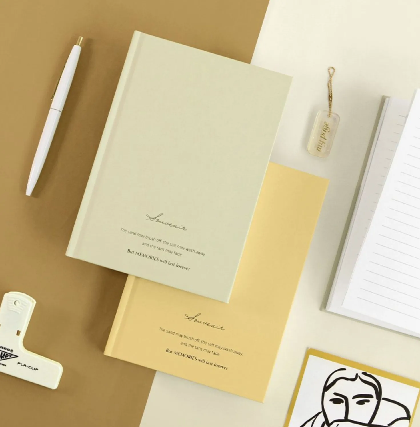 Souvenir B6 Hardcover Lined Notebook