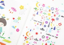 Space Note Deco Sticker