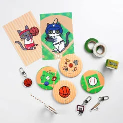 Sports Acrylic Key Ring v1