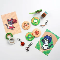 Sports Acrylic Key Ring v1