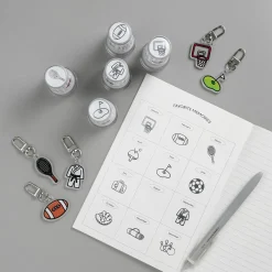 Sports Acrylic Key Ring v2
