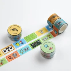 Sports Stamp Masking Tape