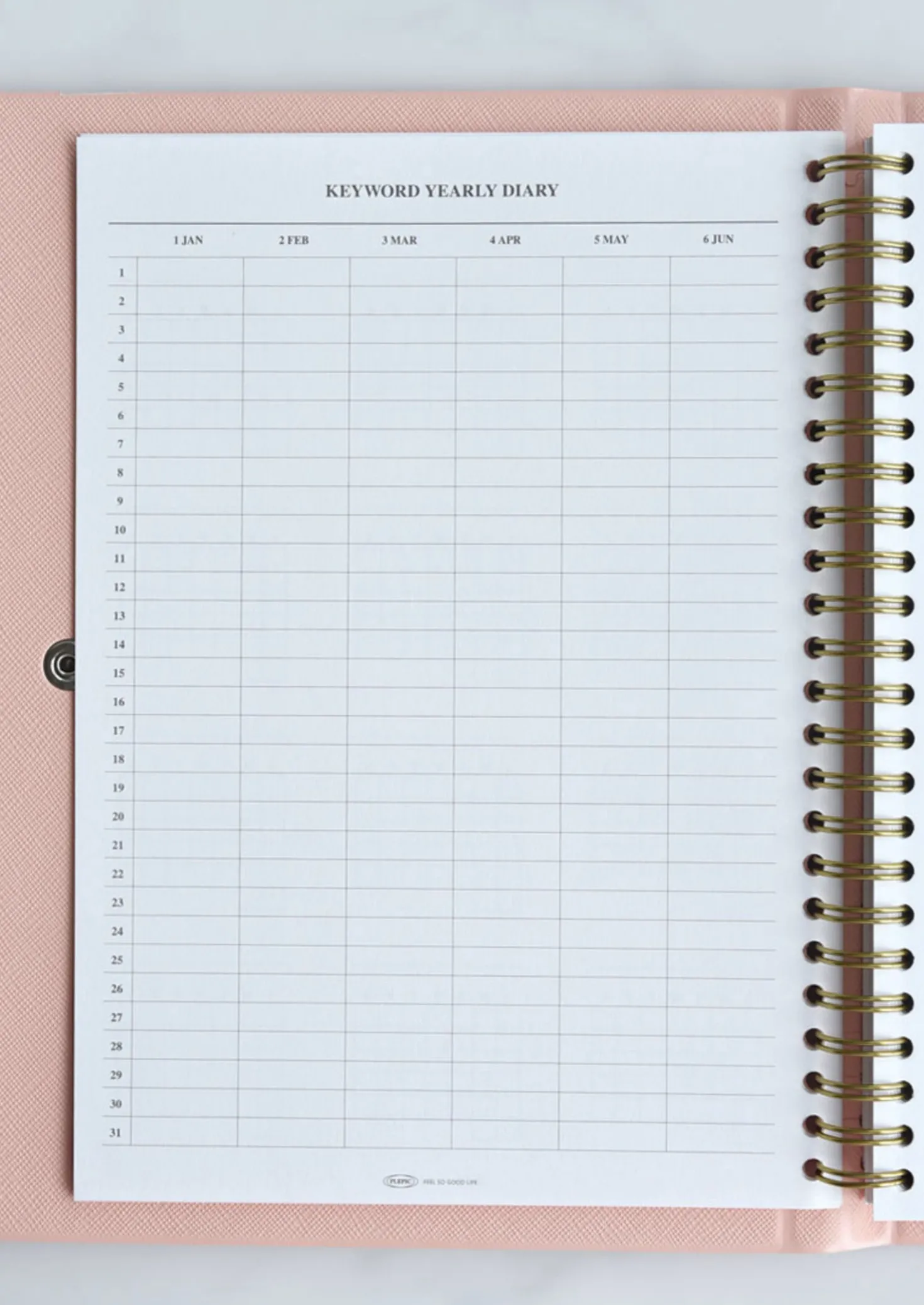 Spring Gentle Slim Fit Planner