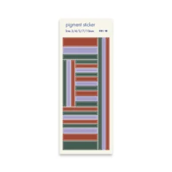 Square Pigment See-through Sticker
