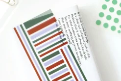 Square Pigment See-through Sticker