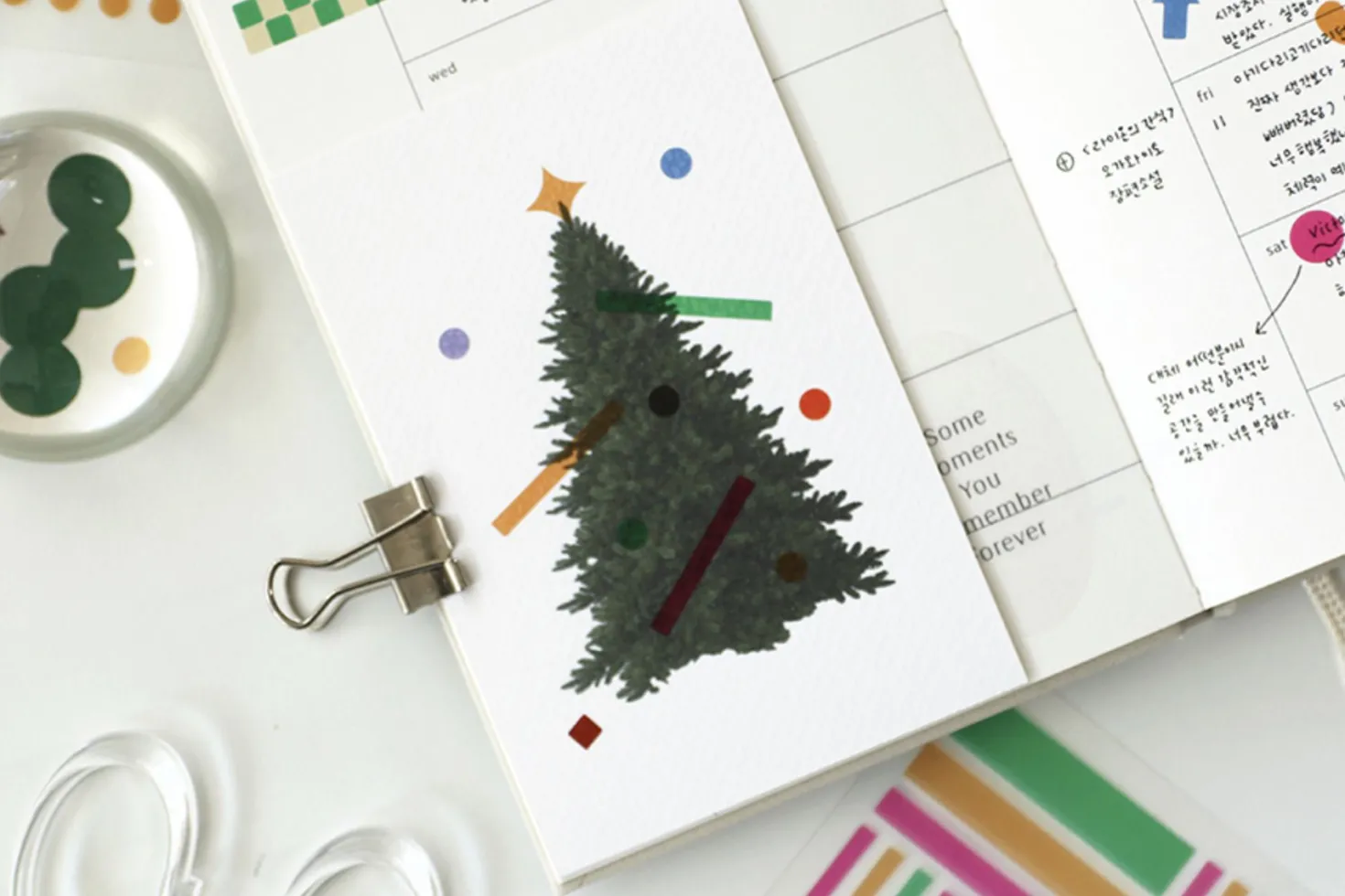 Square Pigment See-through Sticker