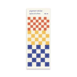 Square Pigment See-through Sticker