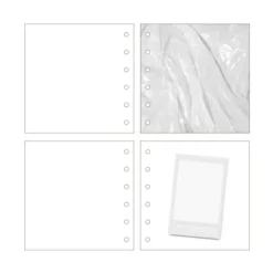 Square 6 Ring A7 Note Refill