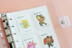 Square 6 Ring A7 PVC Binder