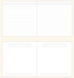 Square Semi Year Journal Planner