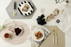 Square Two Tone Color Placemat
