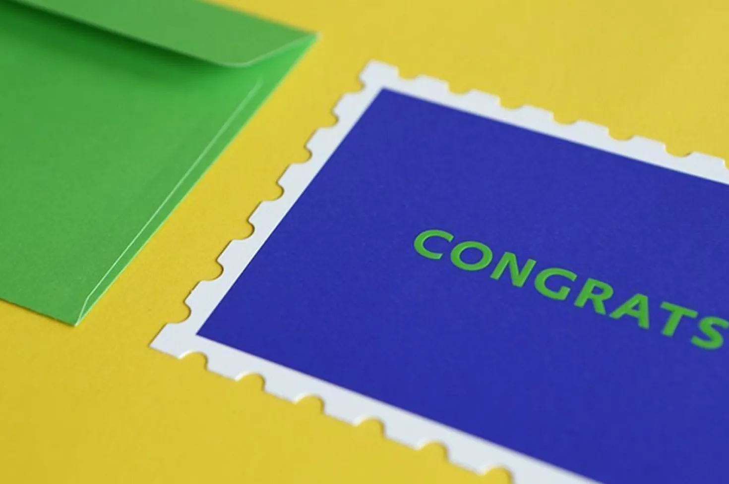 Stamp Message Card