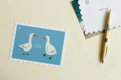 Stamp Message Card