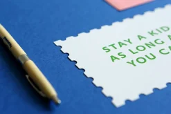 Stamp Message Card