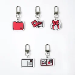 Stationery Acrylic Key Ring