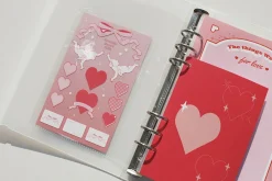 Sticker 6 Ring A5 Binder + Pocket Set