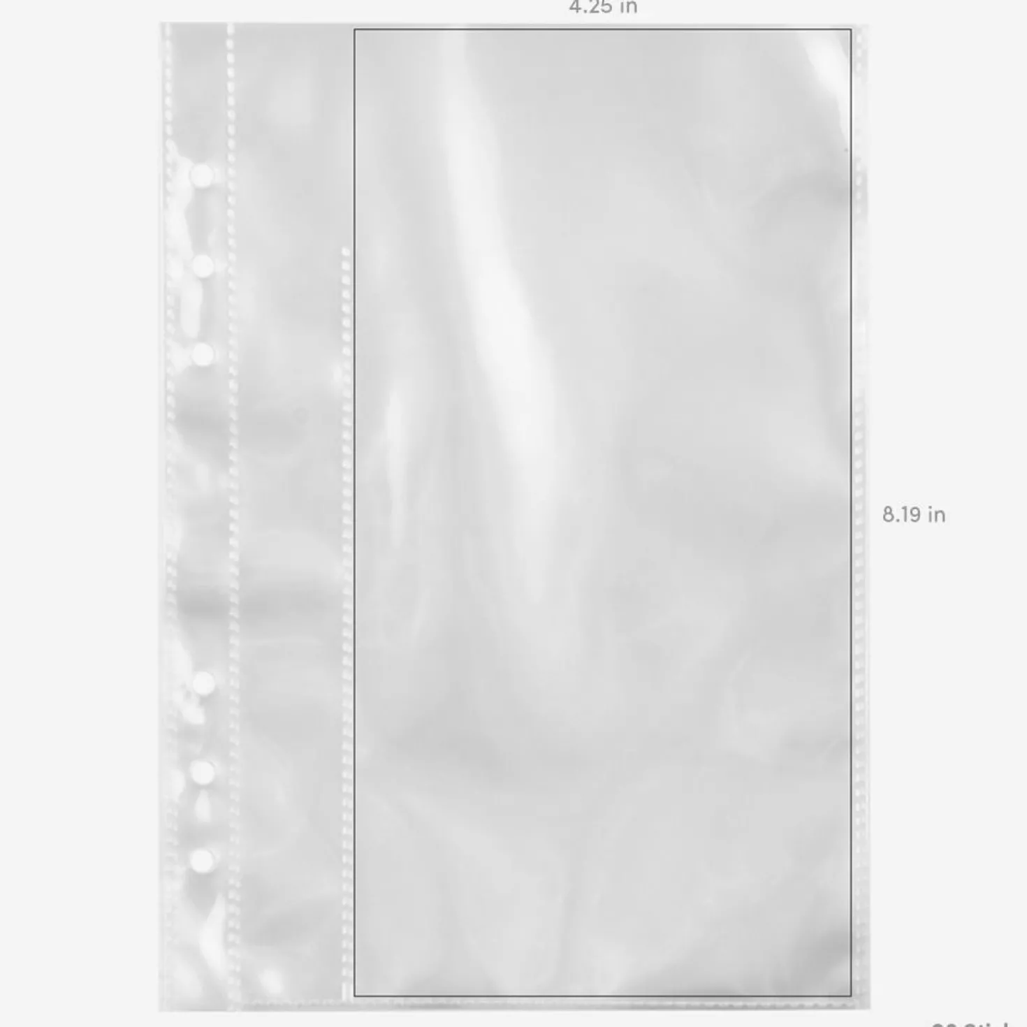 Sticker 6 Ring A5 Pocket Refill